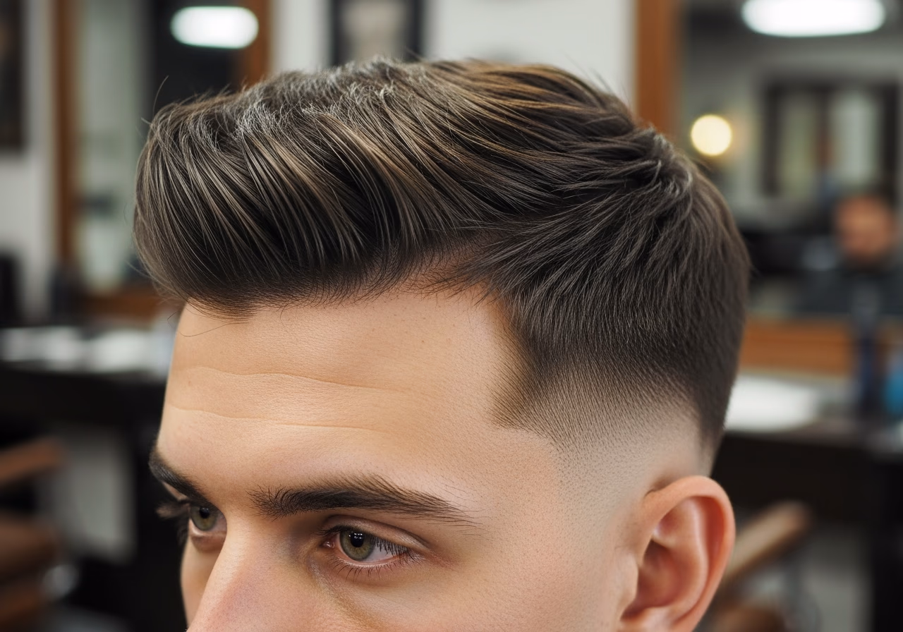 Oily Scalp Haircuts for Men 2026 - Horizontal Fringe Root Lift