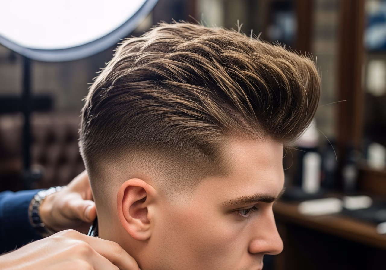 Oily Scalp Haircuts for Men 2026 - Root Lift Textured Quiff