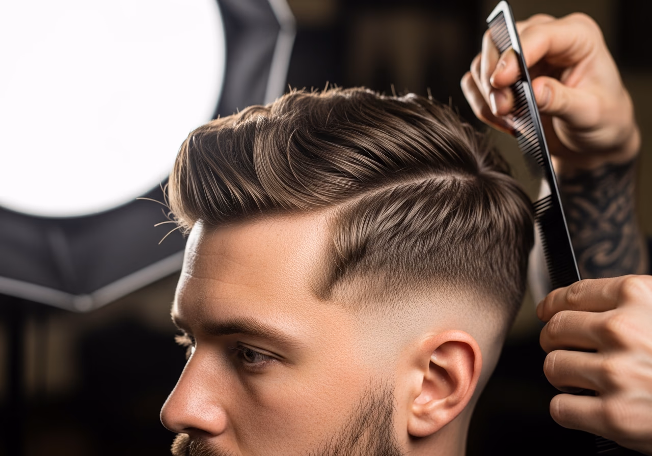 Oily Scalp Haircuts for Men 2026 - Wavy Root Boost Taper