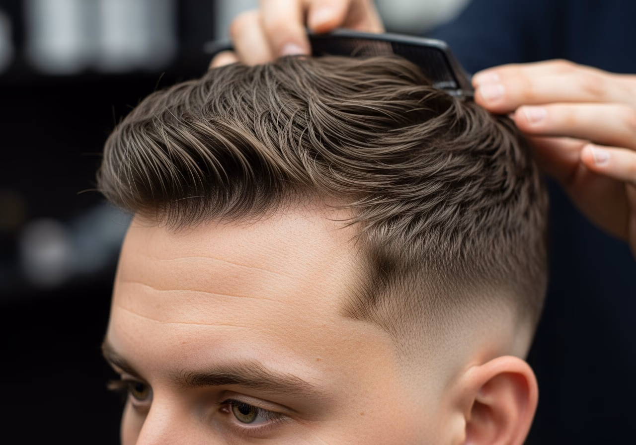 Oily Scalp Haircuts for Men 2026 - Wavy Root Lift Crop