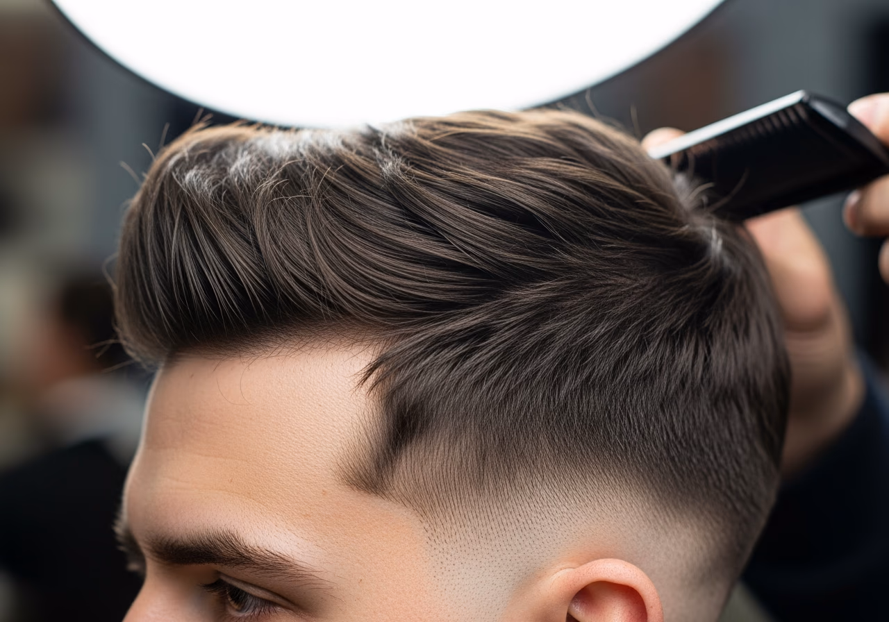 Oily Scalp Haircuts for Men 2026 - Wide Side Volume Taper