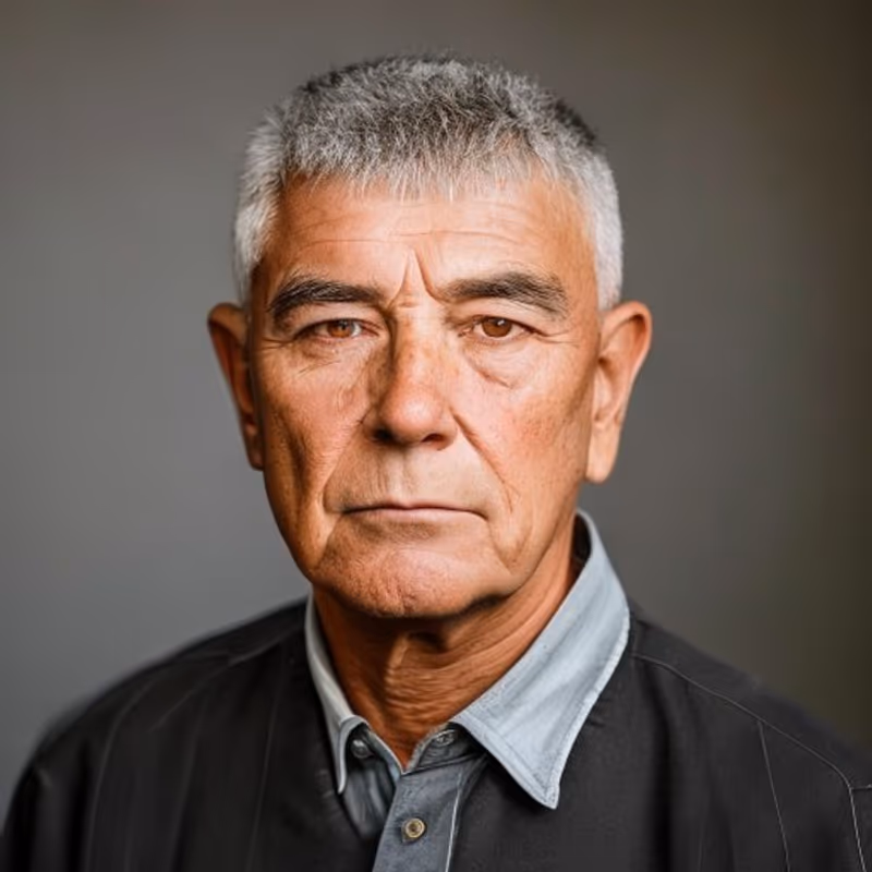 Caesar Cut for Older Men hairstyle for men 2026 — Older Men Haircuts variation, best for Receding hairlines; classic short, modern barbering by Master Stylist Jessica Hamilton