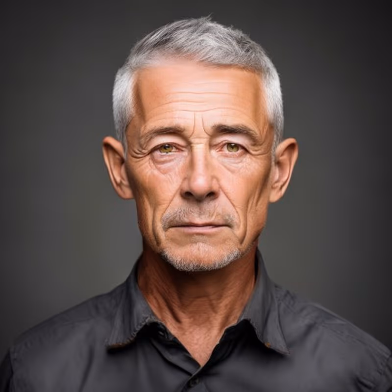Crew Cut for Older Men hairstyle for men 2026 — Older Men Haircuts variation, best for The all-rounder; thinning or full hair, modern barbering by Master Stylist Jessica Hamilton