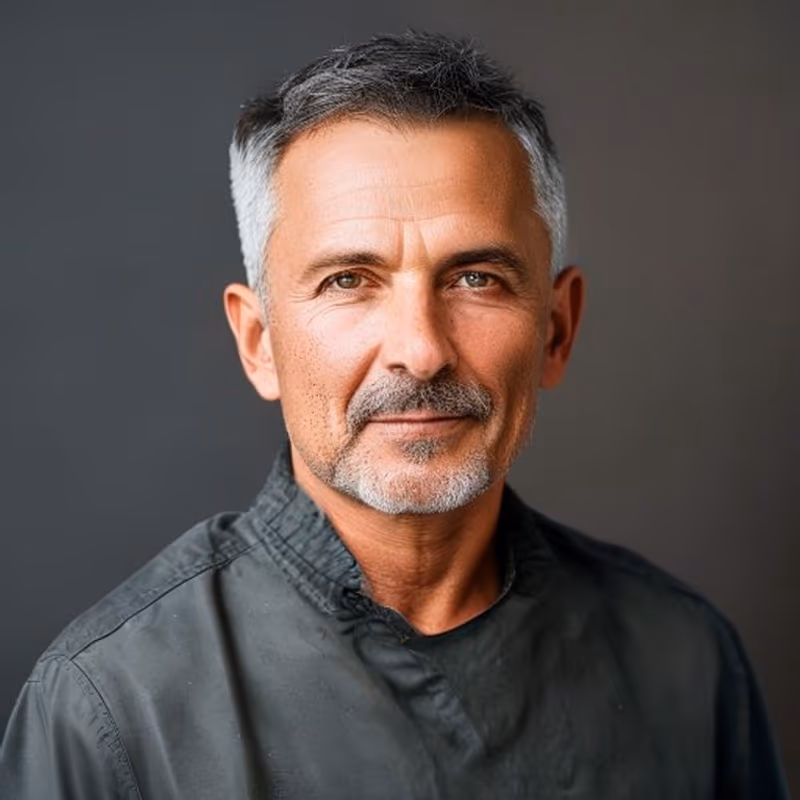 Mid Fade for Older Men hairstyle for men 2026 — Older Men Haircuts variation, best for A modern mature look, modern barbering by Master Stylist Jessica Hamilton