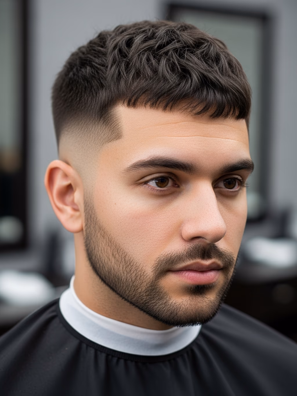 Classic Overgrown Buzz hairstyle for men 2026 — overgrown buzz cut variation, best for oval and oblong faces, modern barbering by Master Stylist Jessica Hamilton
