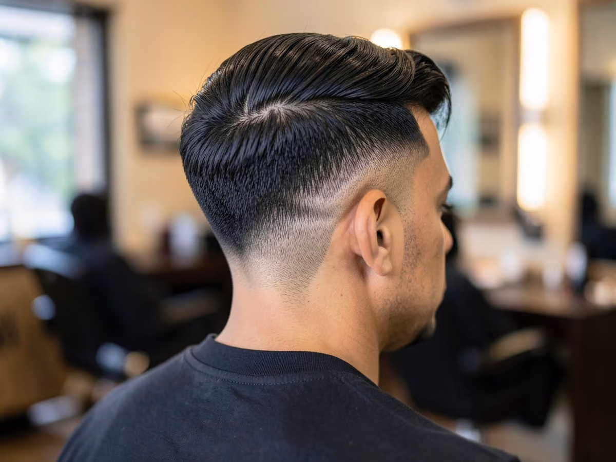 Man with a tommy shelby haircut