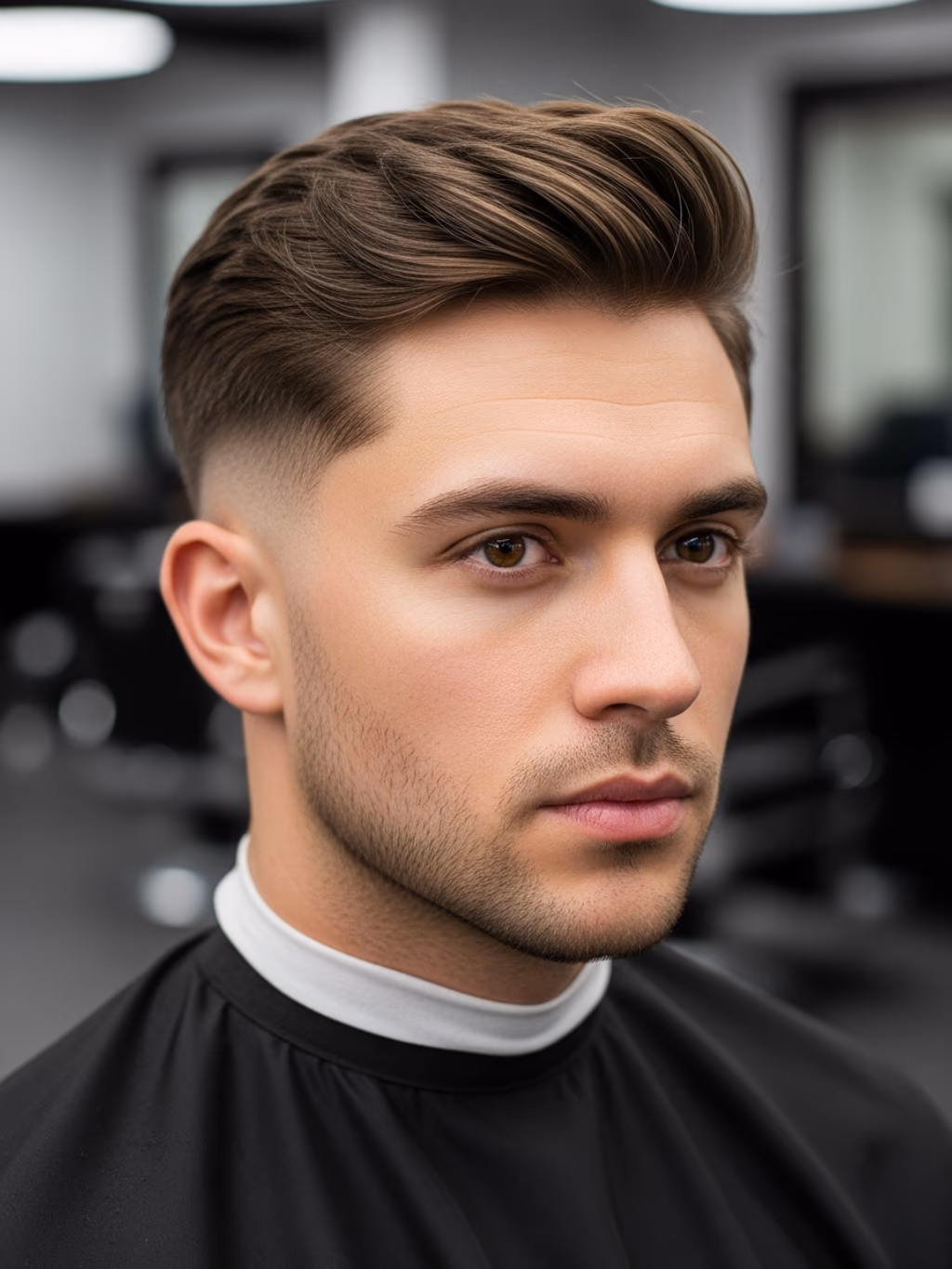 Classic Office Haircut hairstyle for men 2026 — professional office haircut variation, best for oval and oblong faces, modern barbering by Master Stylist Jessica Hamilton