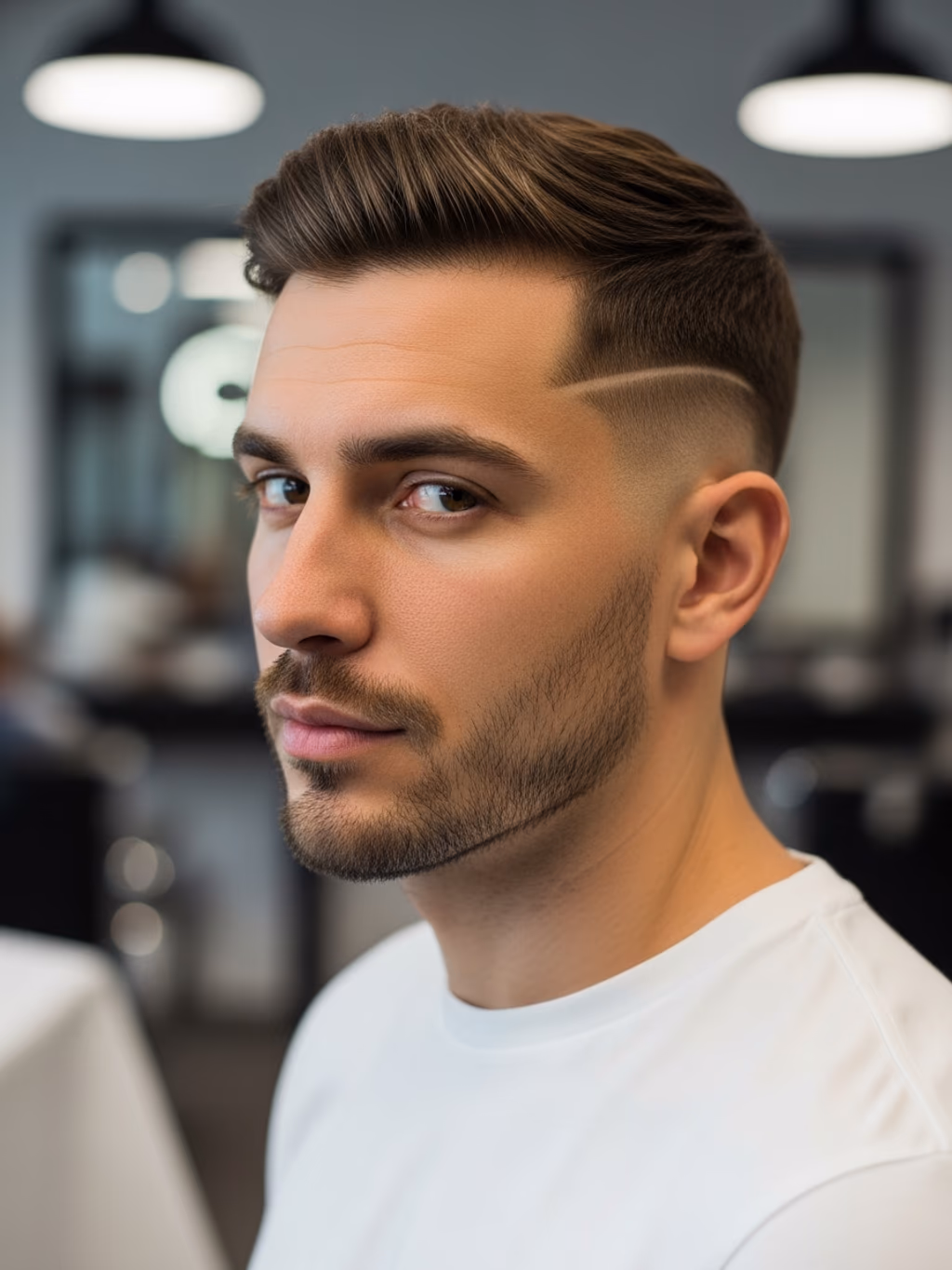 Modern Office Haircut 2026 hairstyle for men 2026 — professional office haircut variation, best for square jaws and athletic builds, modern barbering by Master Stylist Jessica Hamilton