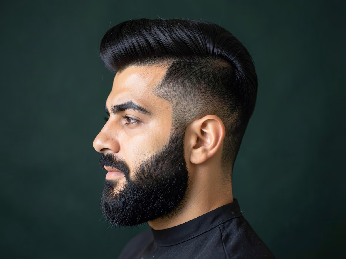 Man with a luke perry haircut