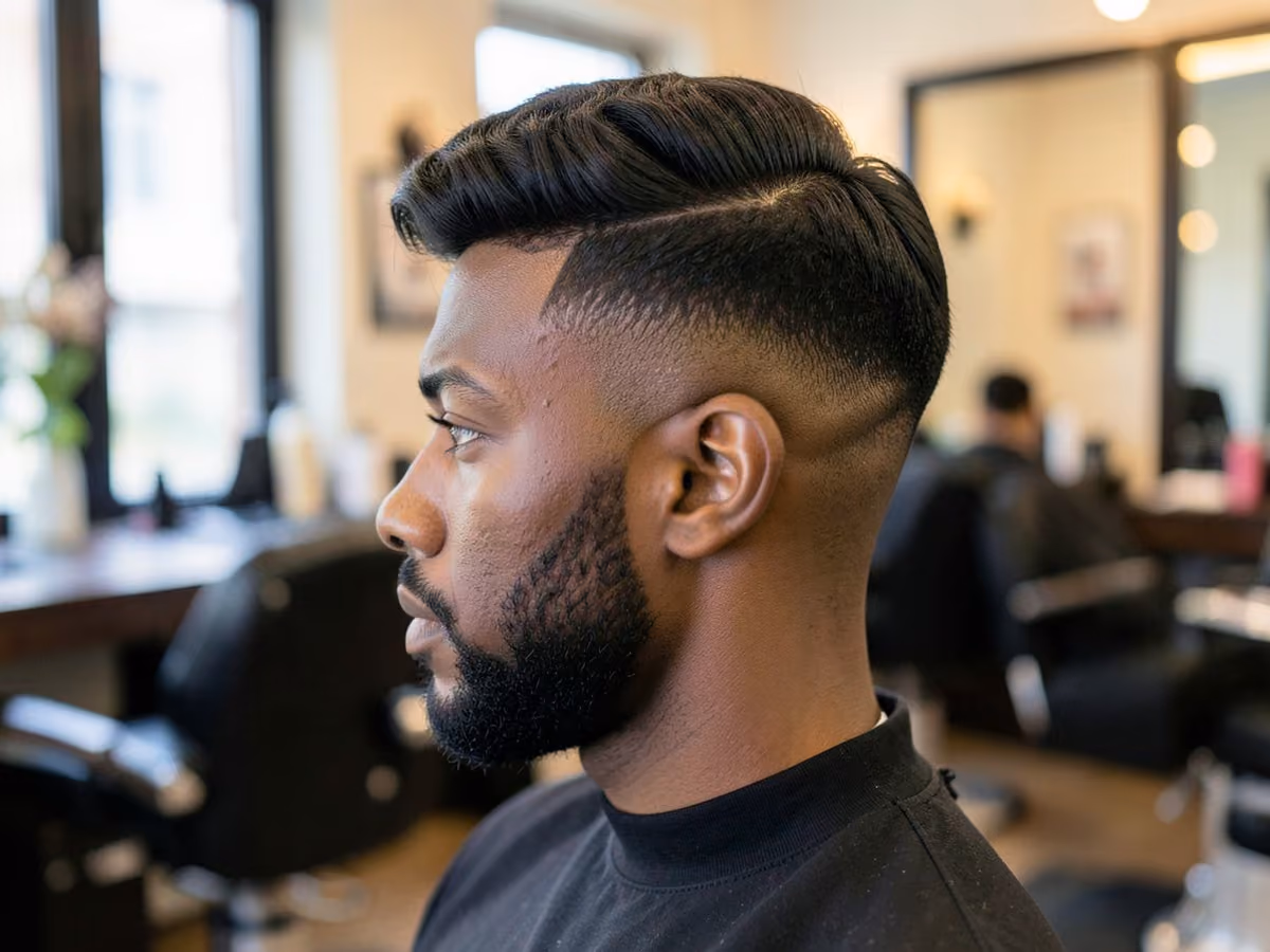 Man with a robert redford haircut
