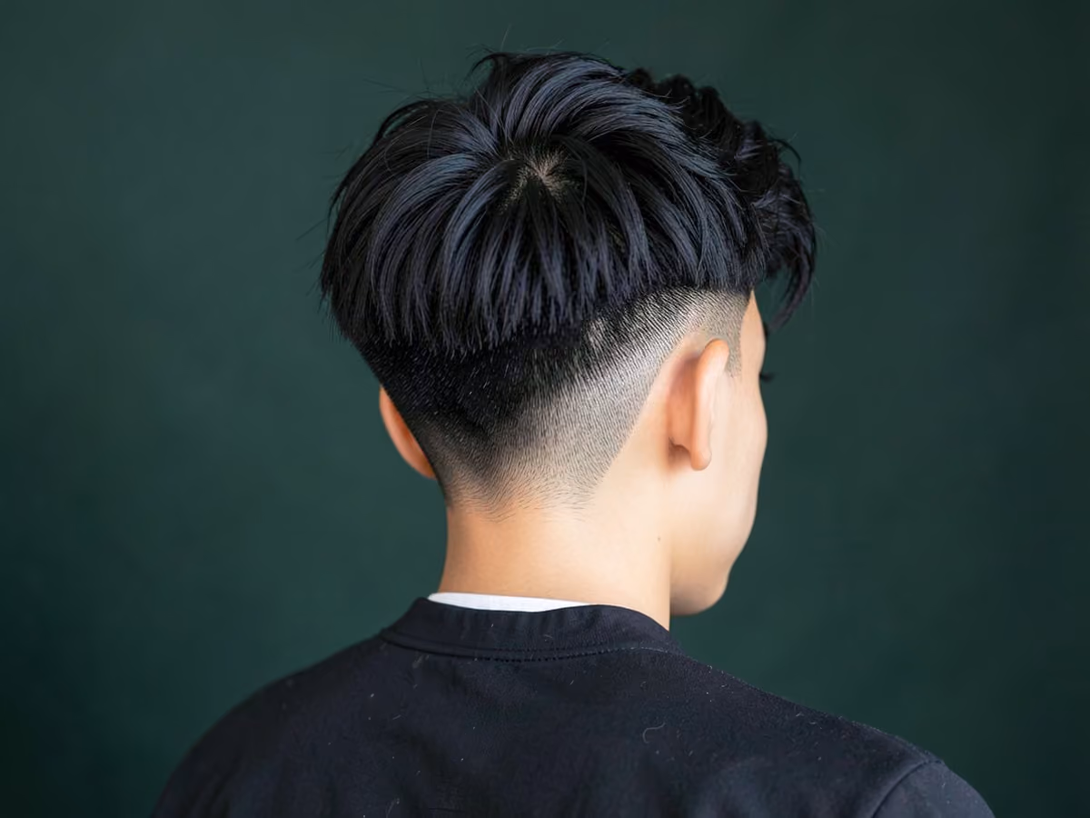 Man with a long top for teen guys