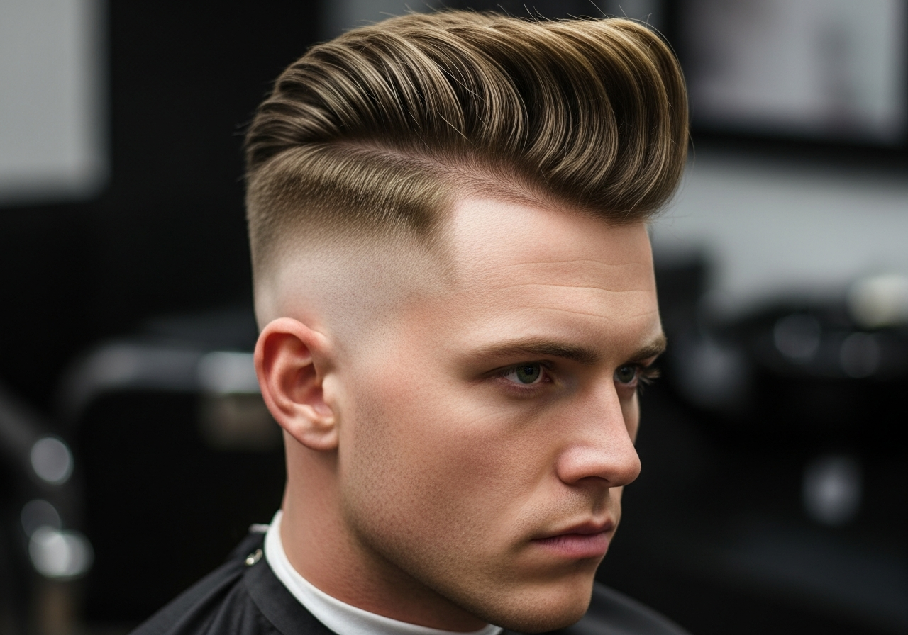 Skin Fade Blowout 2026 - Airy Voluminous Skin Bald Fade Style