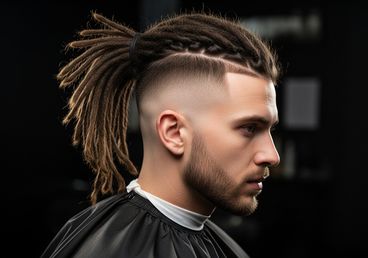 Skin Fade Dreads 2026 - Bold Dreads with Sharp Skin Bald Fade Sides