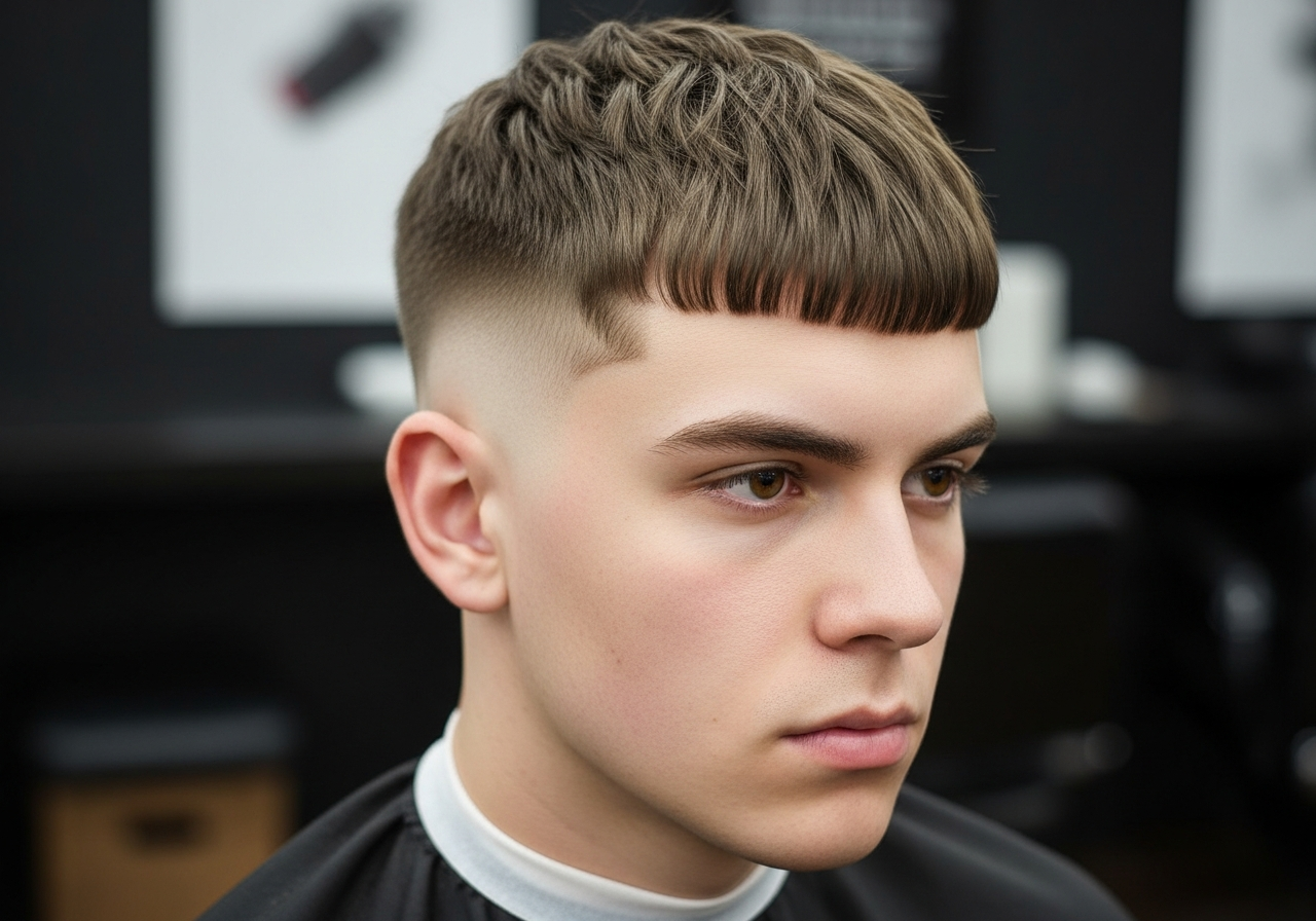 Skin Fade Edgar 2026 - Crisp Choppy Fringe Sharp Skin Bald Fade