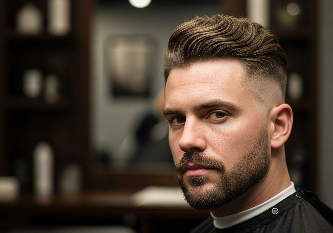 Skin Fade Long Hair 2026 - Long Layers with Dramatic Skin Bald Fade