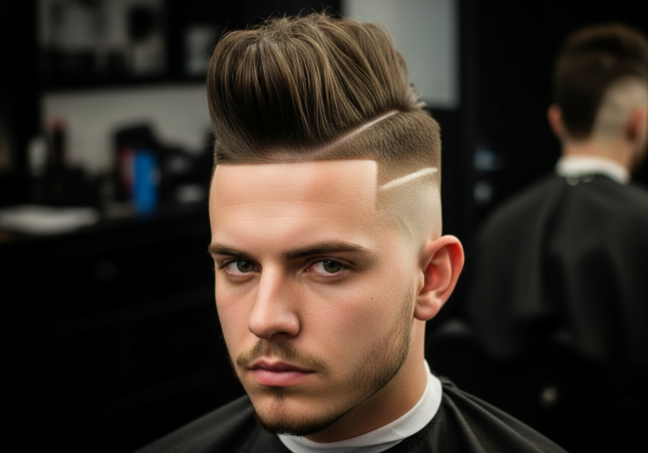 Skin Fade Mohawk 2026 - Edgy Central Height with Bold Skin Bald Fade