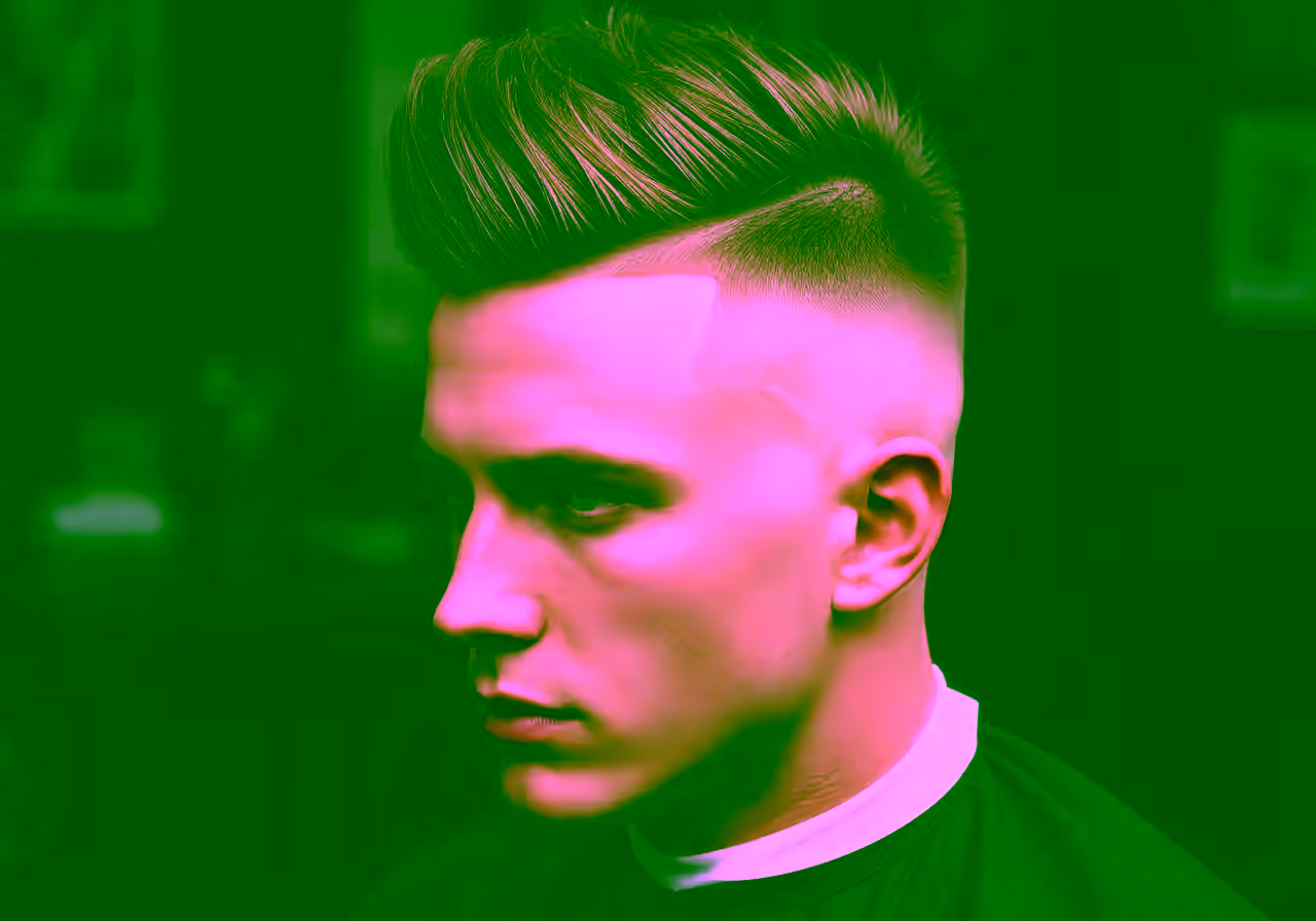 Skin Fade Spiky Hair hairstyle for men 2026 — skin fade variation, best for round/oval faces + straight hair, modern barbering by Master Stylist Jessica Hamilton
