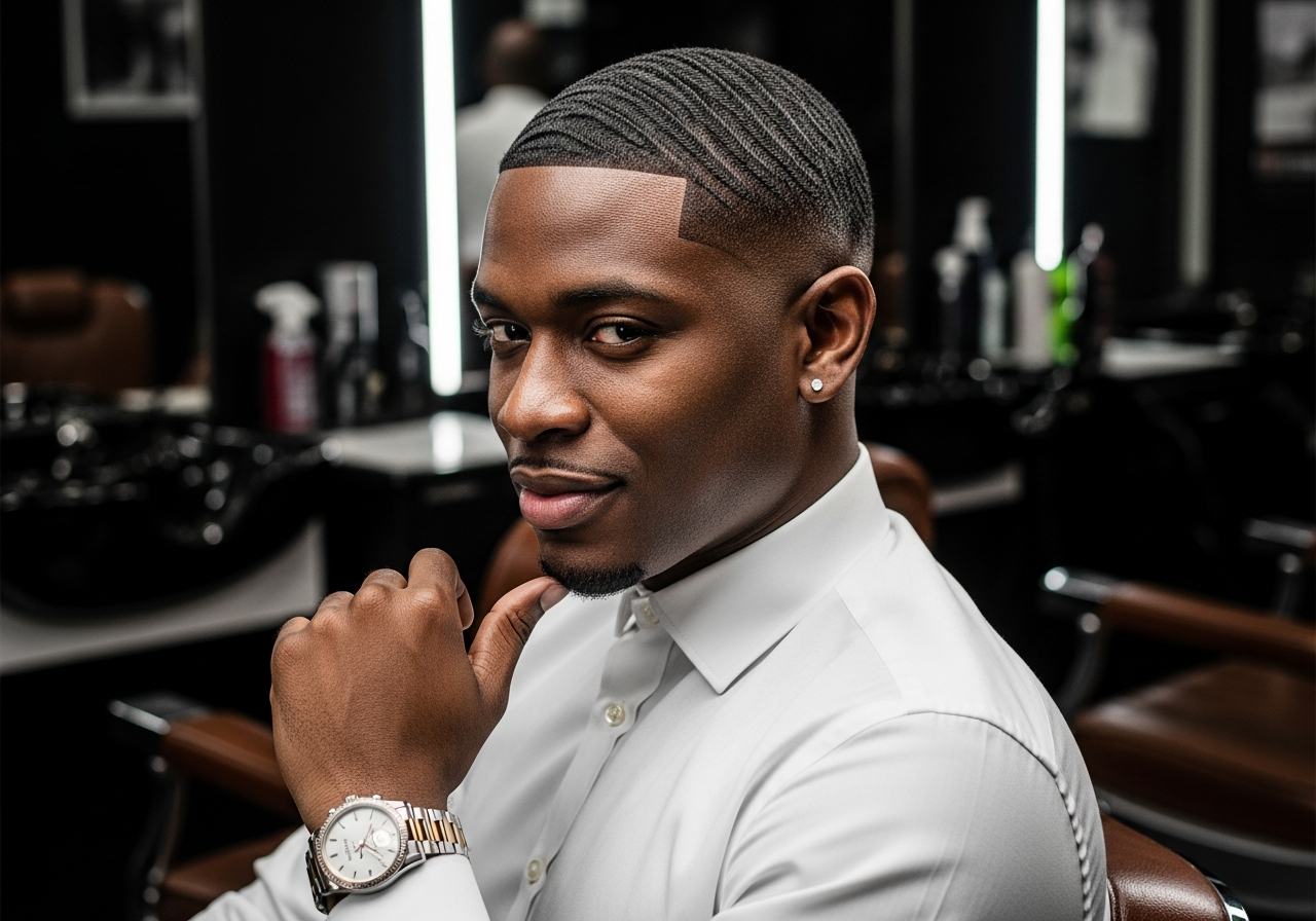 Skin Fade Waves 2026 - Defined Waves with Glossy Skin Bald Fade