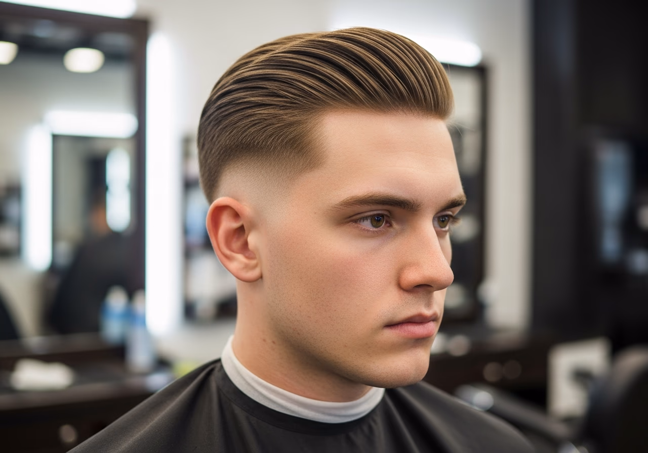 Slick Back Undercut 2026 - Burst Undercut Slick Back