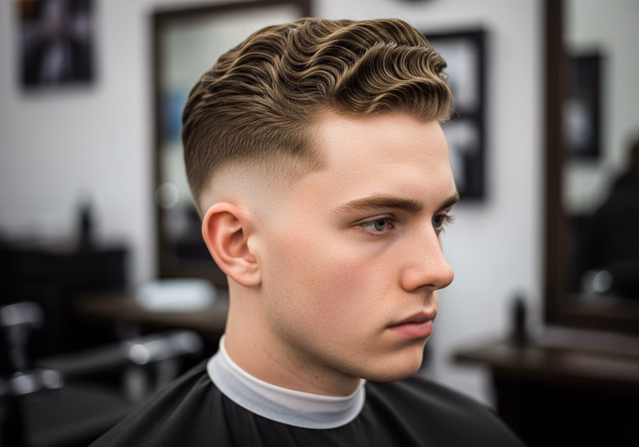 Slick Back Undercut 2026 - Curly Slick Back Undercut