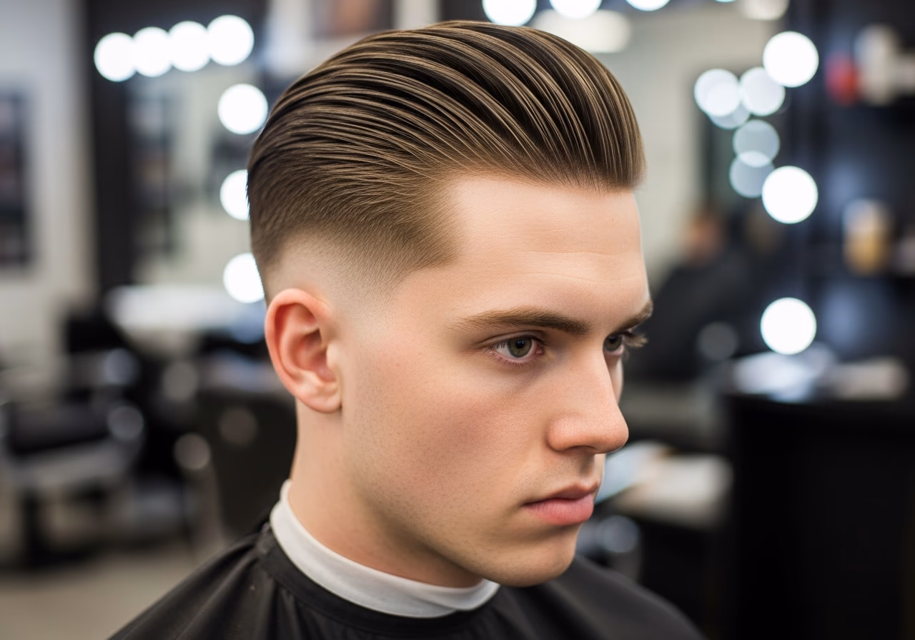 Slick Back Undercut 2026 - High Shine Slick Back Undercut