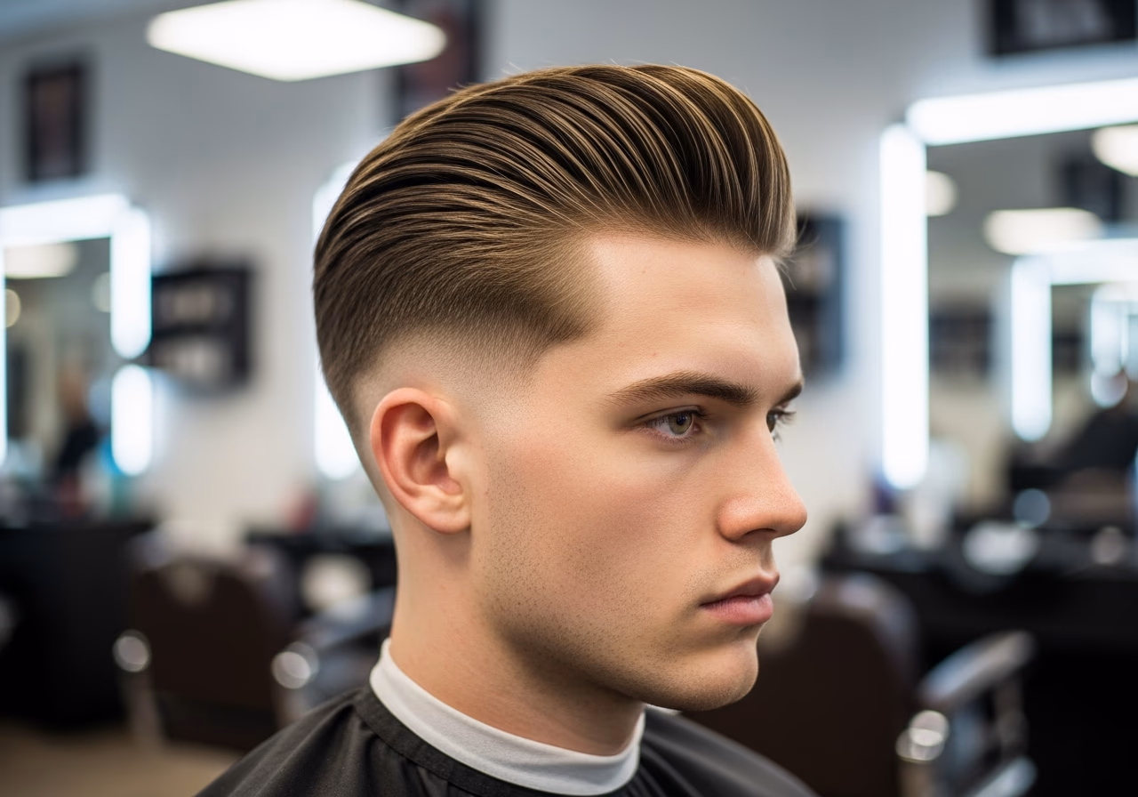 Slick Back Undercut 2026 - Slick Back Pompadour Undercut