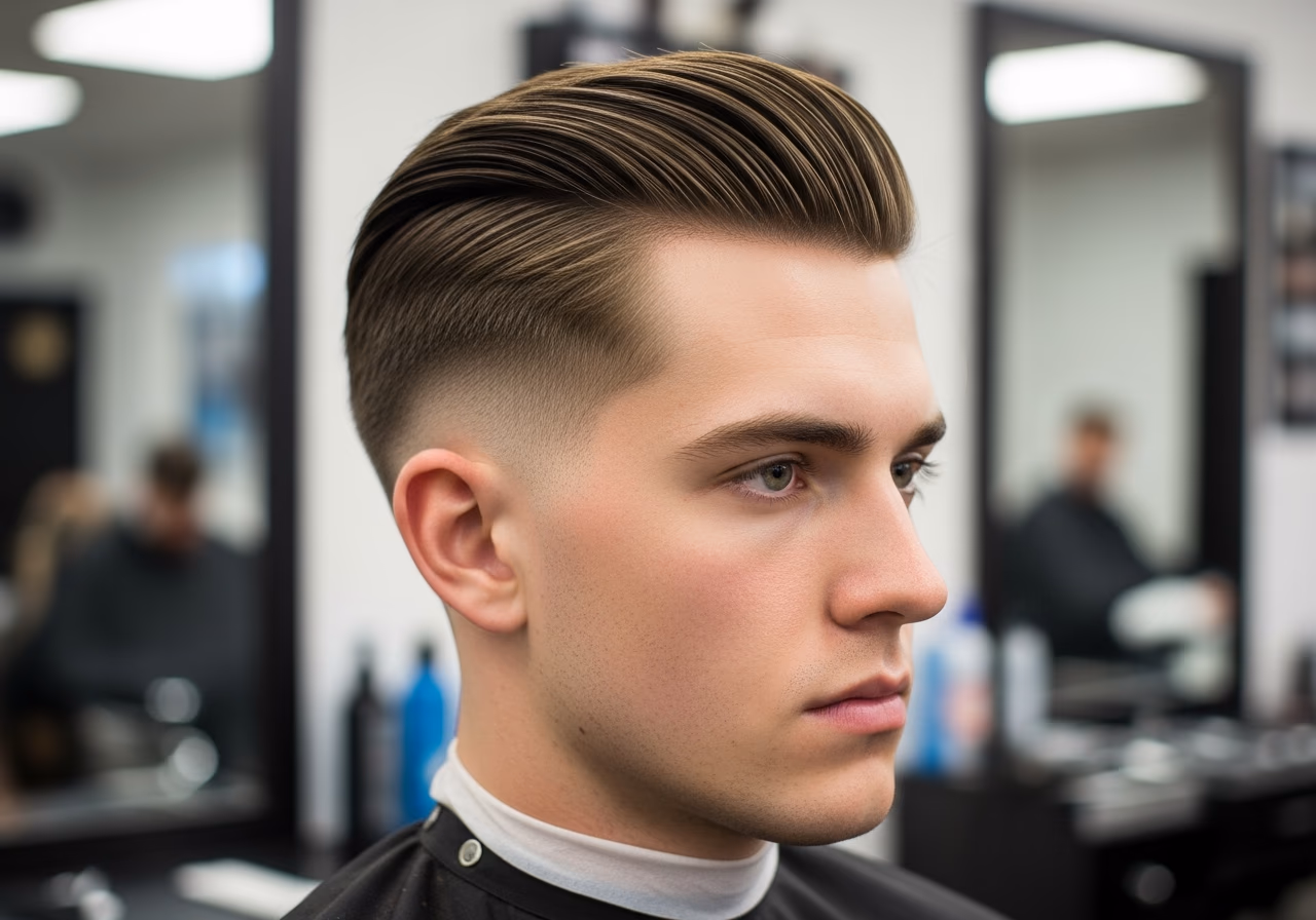 Slick Back Undercut 2026 - Slick Back Side Part Undercut