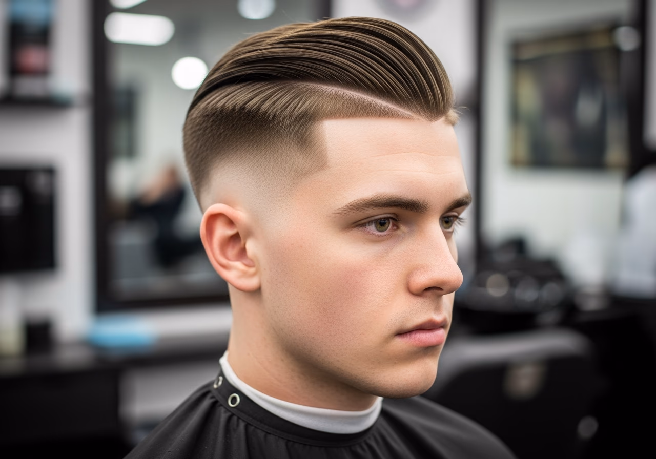 Slick Back Undercut 2026 - Slick Back Undercut with Hard Part