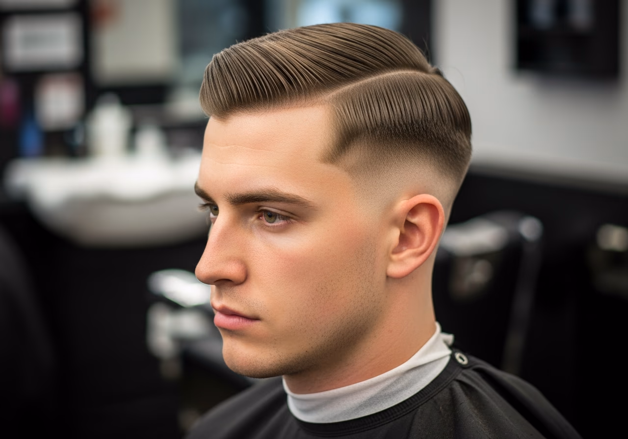 Slick Back Undercut 2026 - Straight Slick Back Undercut