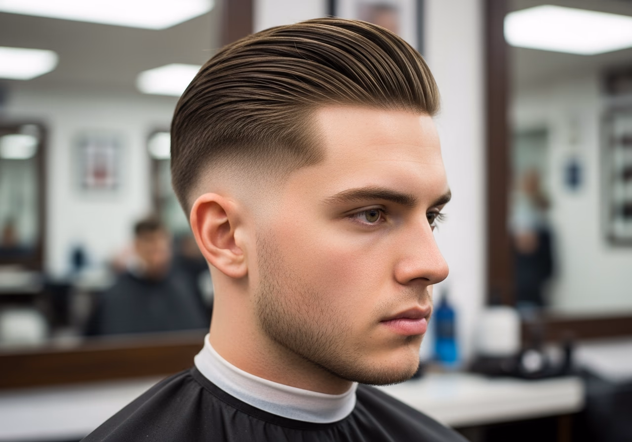 Slick Back Undercut 2026 - Tapered Undercut Slick Back