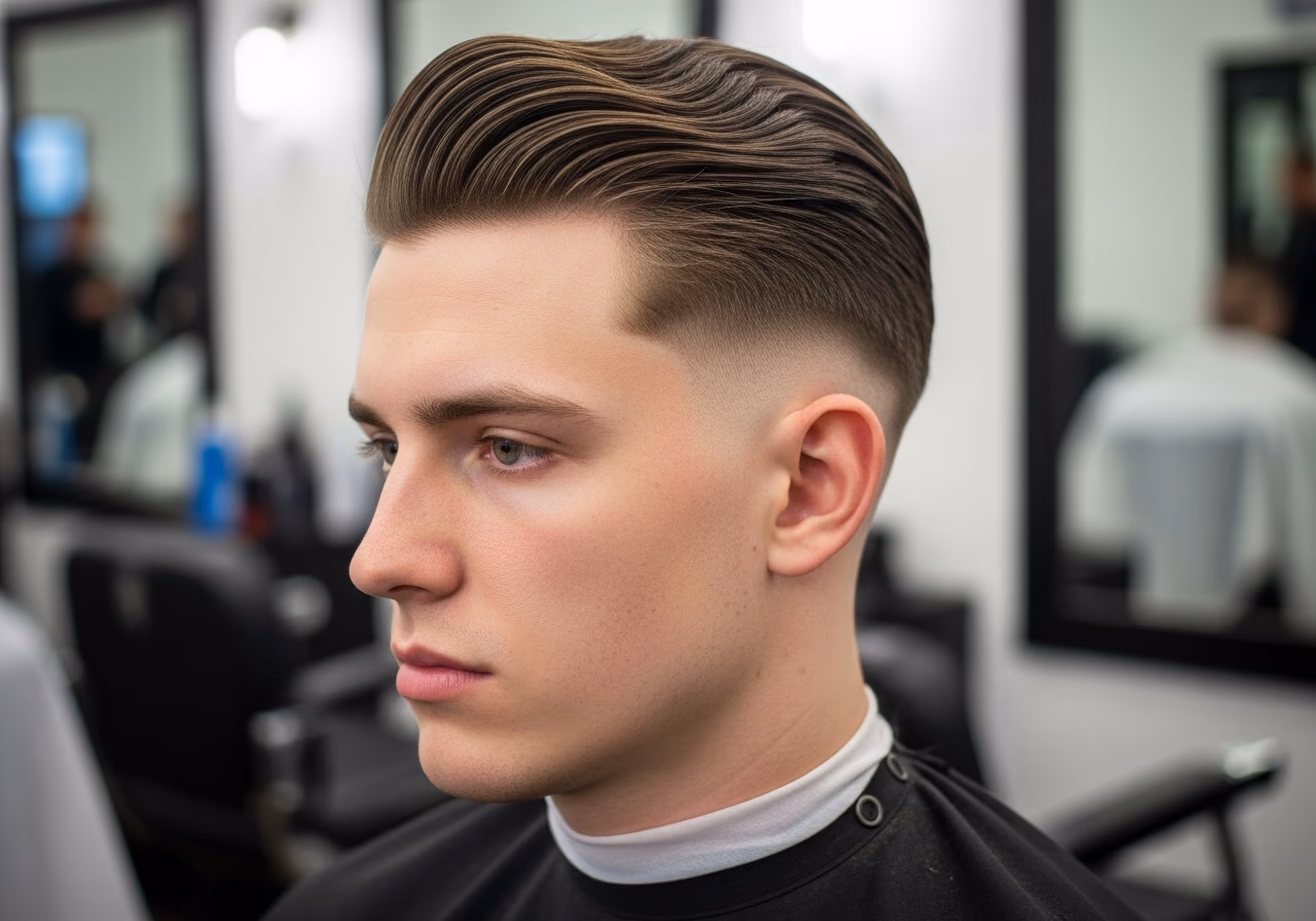 Slick Back Undercut 2026 - Wavy Slick Back Undercut