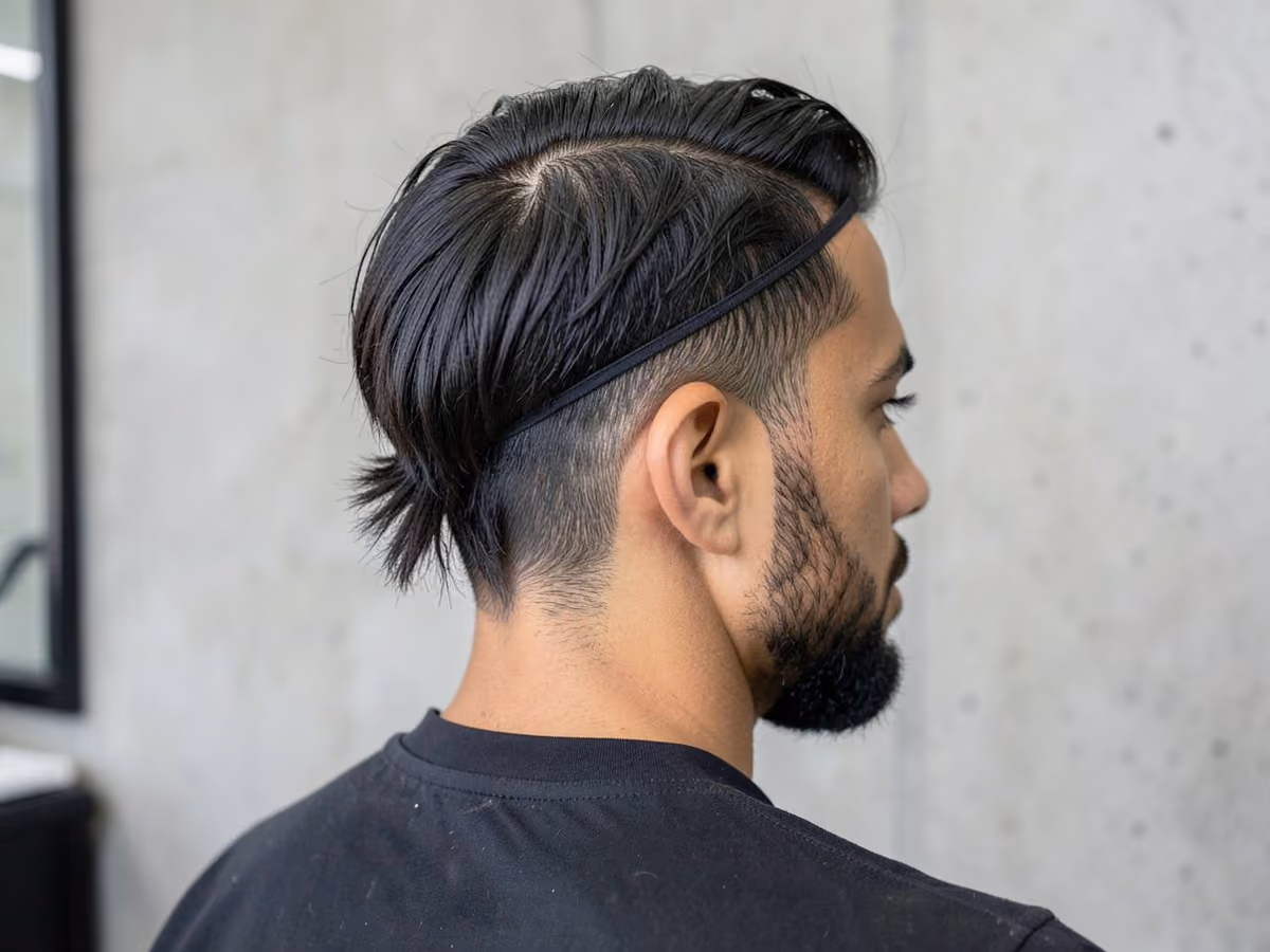 Man with a soccer headband flow