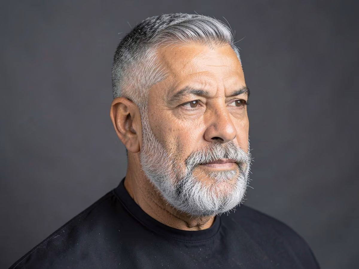 Man with a mid southside fade