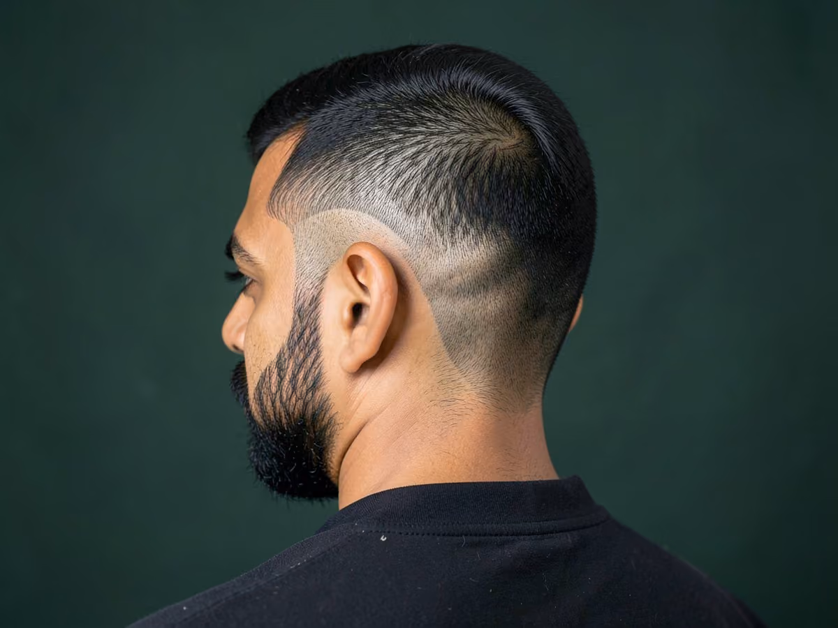 Man with a southside drop fade