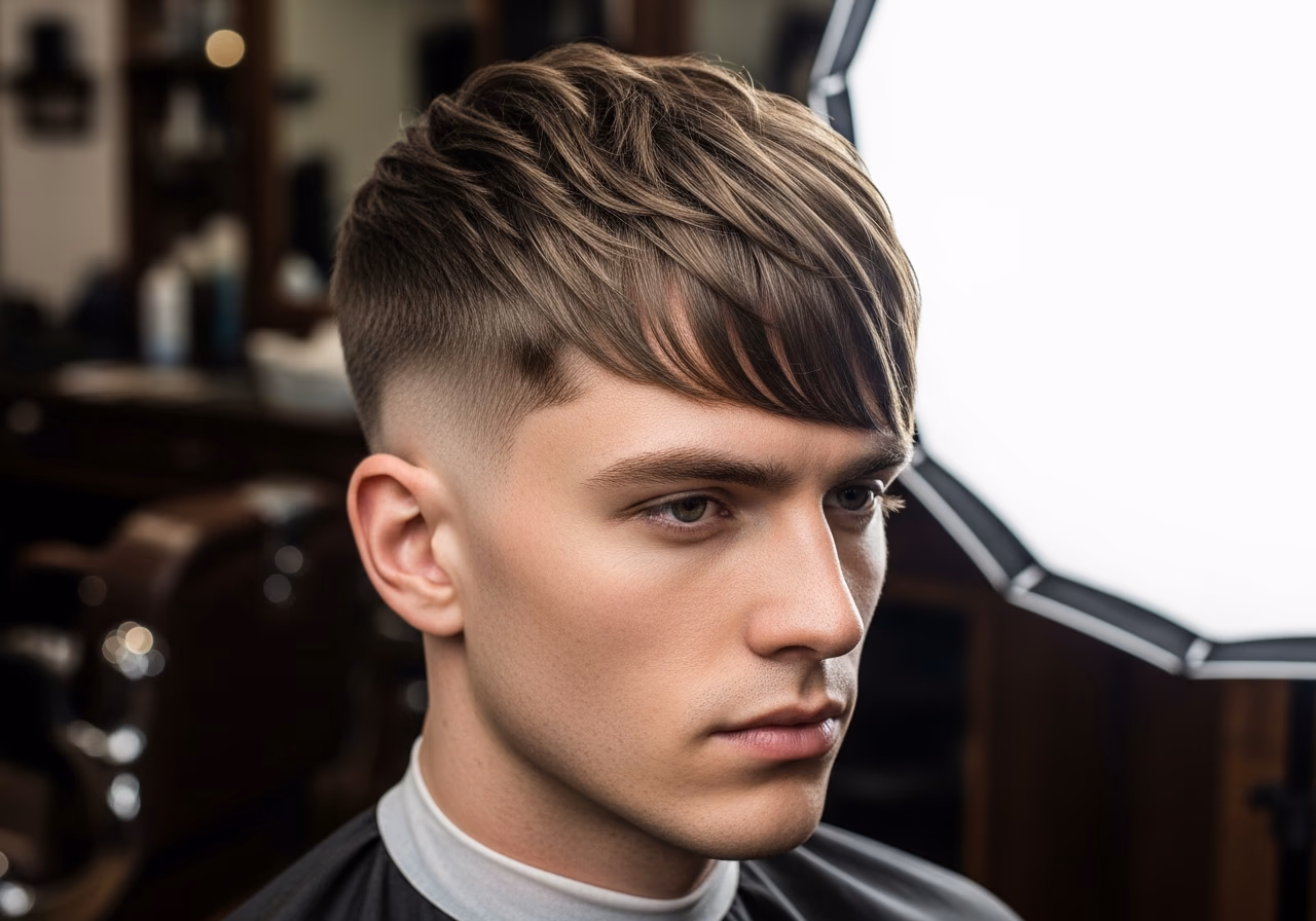 Straight Hair Haircuts 2026 - Layered Angular Fringe Hold