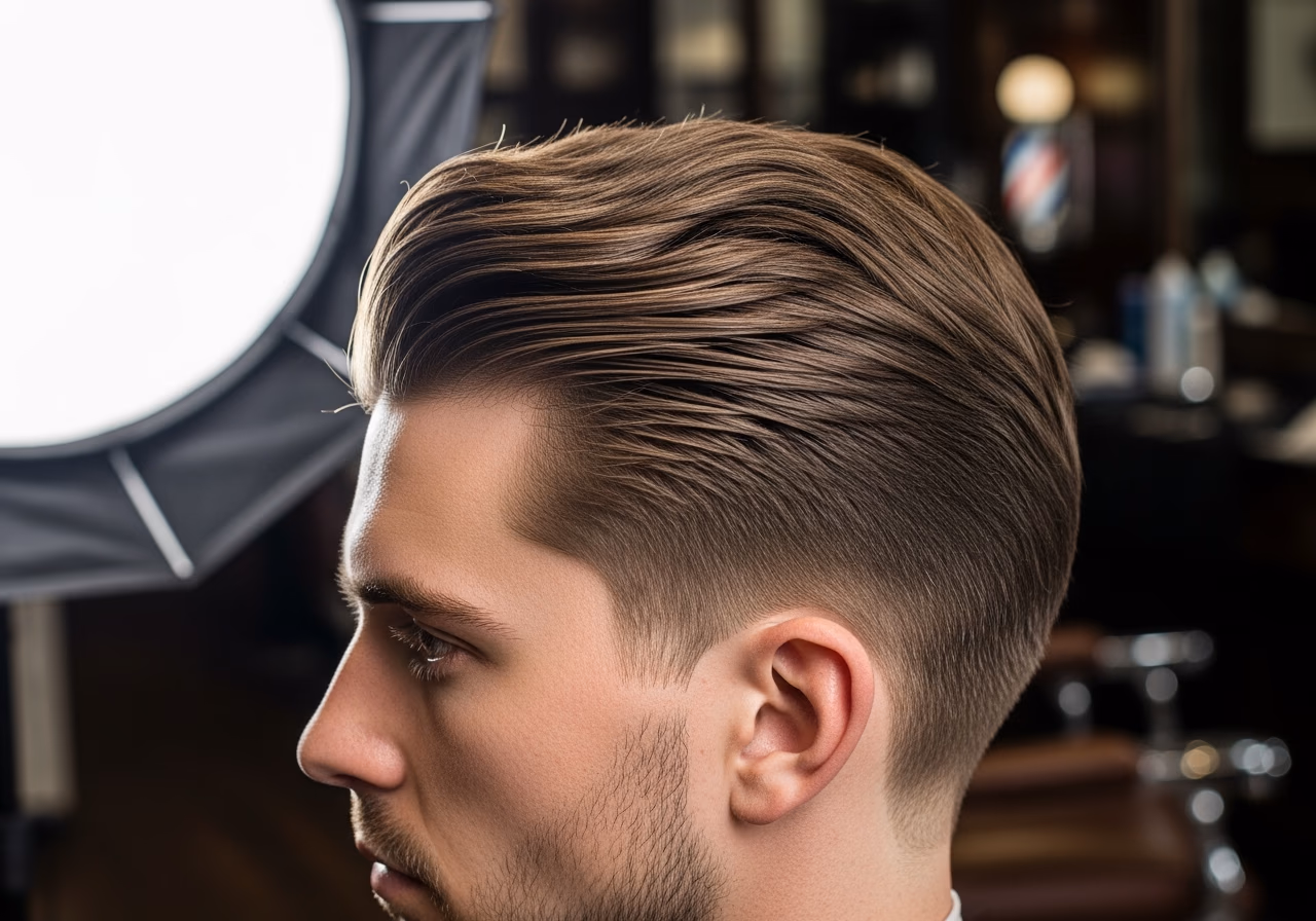 Straight Hair Haircuts 2026 - Layered Back Sweep Hold