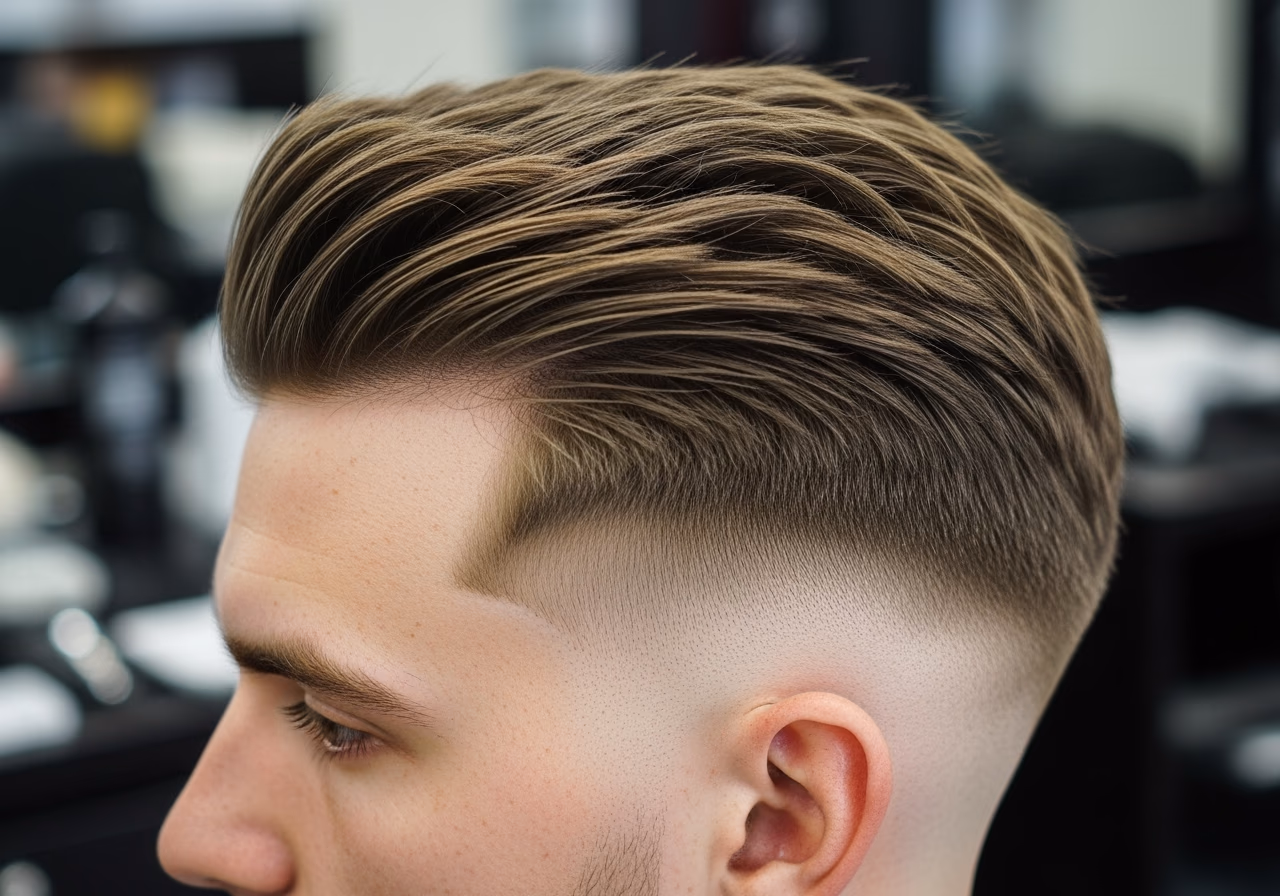 Straight Hair Haircuts 2026 - Modern Textured Crew Hold