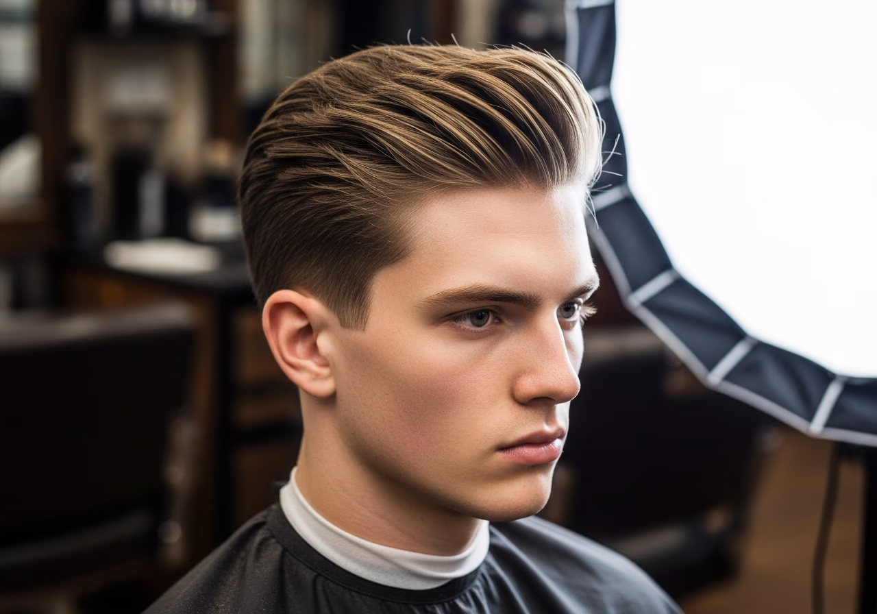 Straight Hair Haircuts 2026 - Structured Messy Textured Top