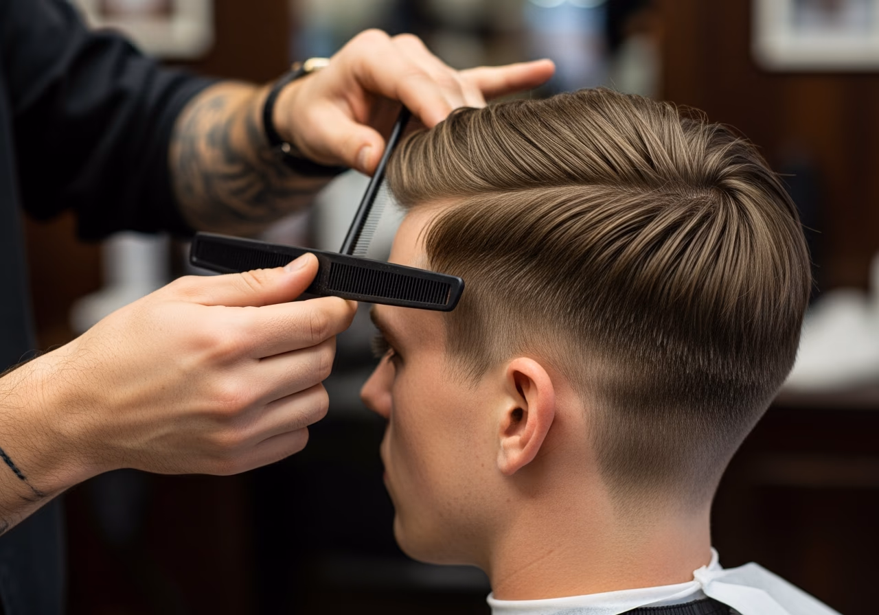 Straight Hair Haircuts 2026 - Structured Textured Mop Hold
