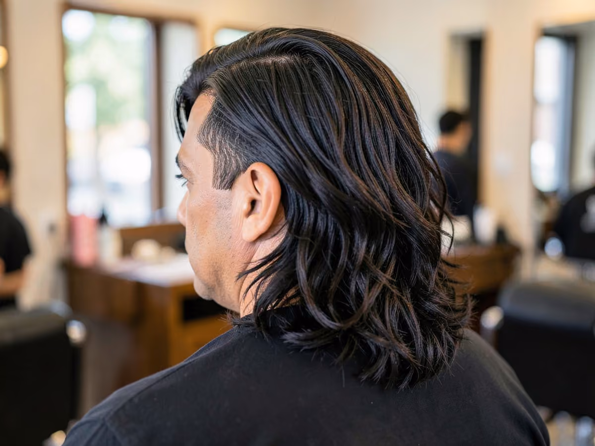 Man with a surfer flow