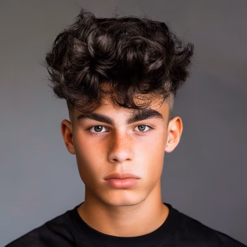 Blowout Taper hairstyle for men 2026 — Teenage Guys Haircuts variation, best for Viral 2026 TikTok cut, modern barbering by Master Stylist Jessica Hamilton