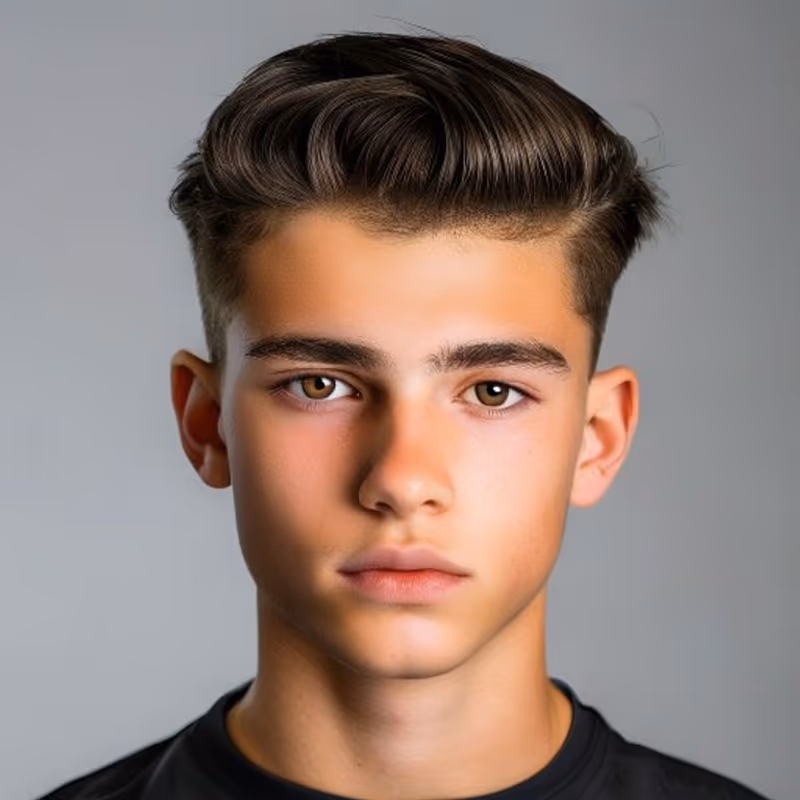 Comb Over hairstyle for men 2026 — Teenage Guys Haircuts variation, best for Polished for events, modern barbering by Master Stylist Jessica Hamilton