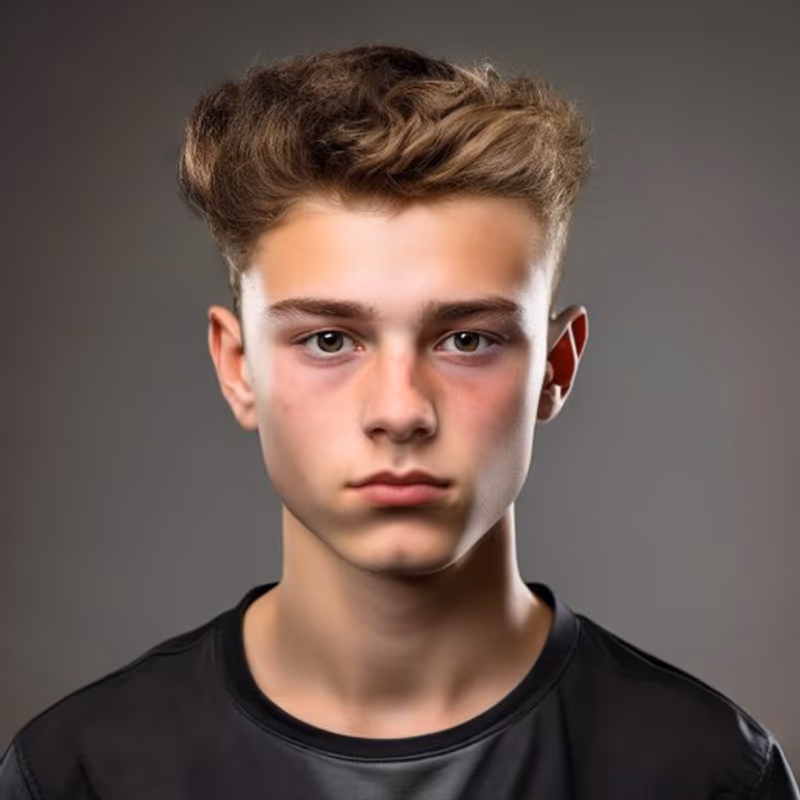 Quiff hairstyle for men 2026 — Teenage Guys Haircuts variation, best for Sharp, energetic, youthful, modern barbering by Master Stylist Jessica Hamilton
