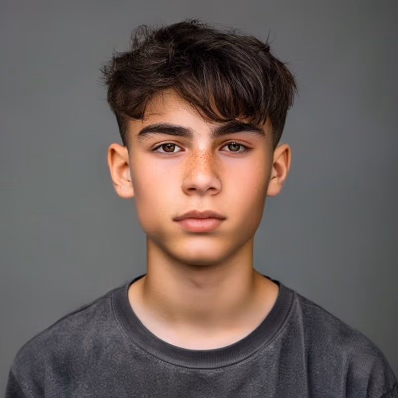 Textured Crop hairstyle for men 2026 — Teenage Guys Haircuts variation, best for Most face shapes; effortless cool, modern barbering by Master Stylist Jessica Hamilton