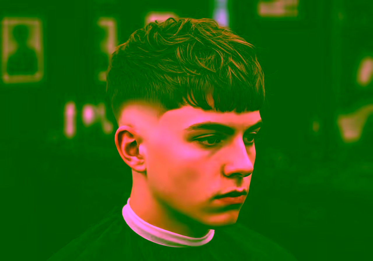 Textured Crop Fade hairstyle for men 2026 — textured crop variation, best for oval/square faces + straight/wavy hair, modern barbering by Master Stylist Jessica Hamilton