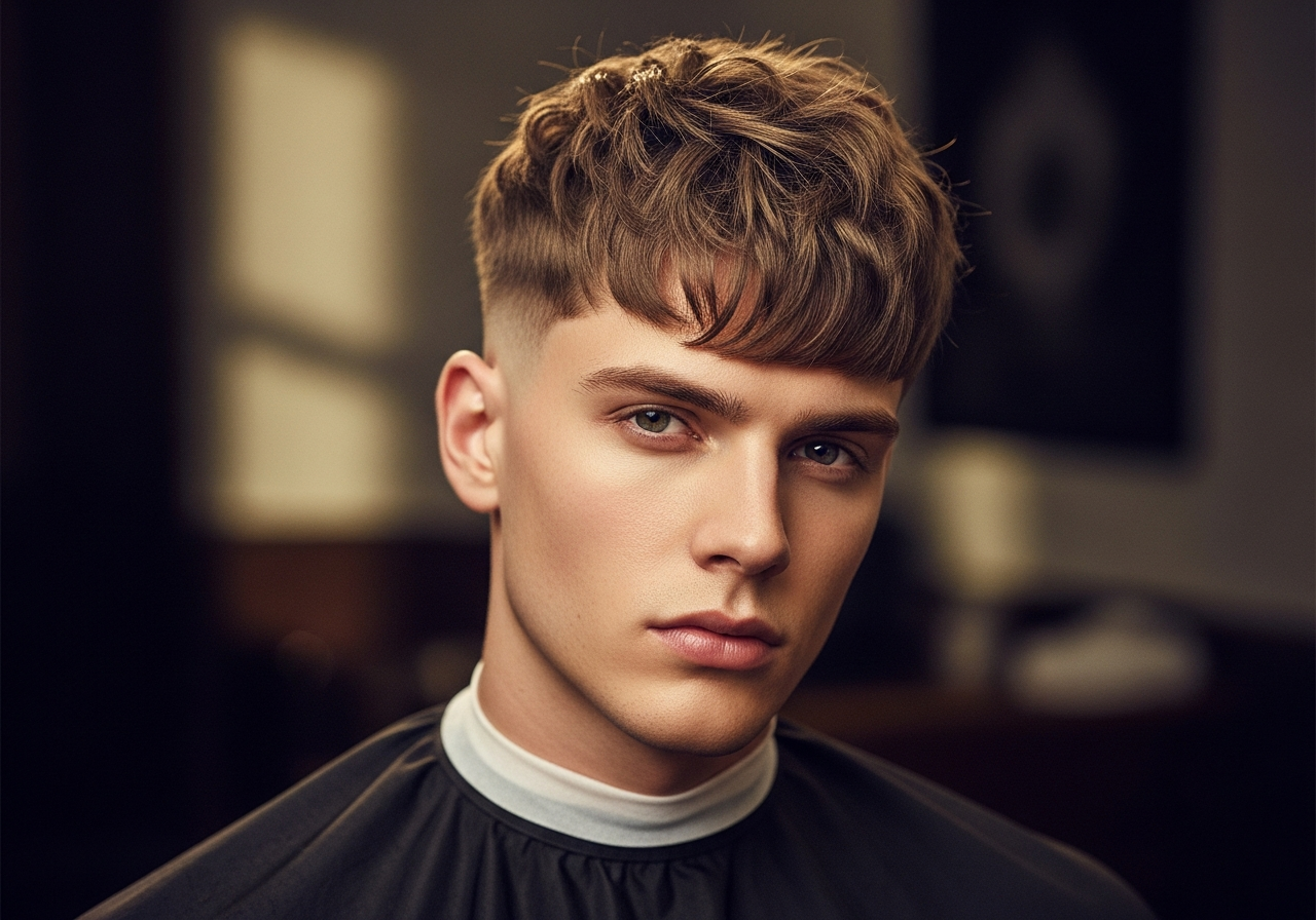 Textured French Crop Hairstyle 2026