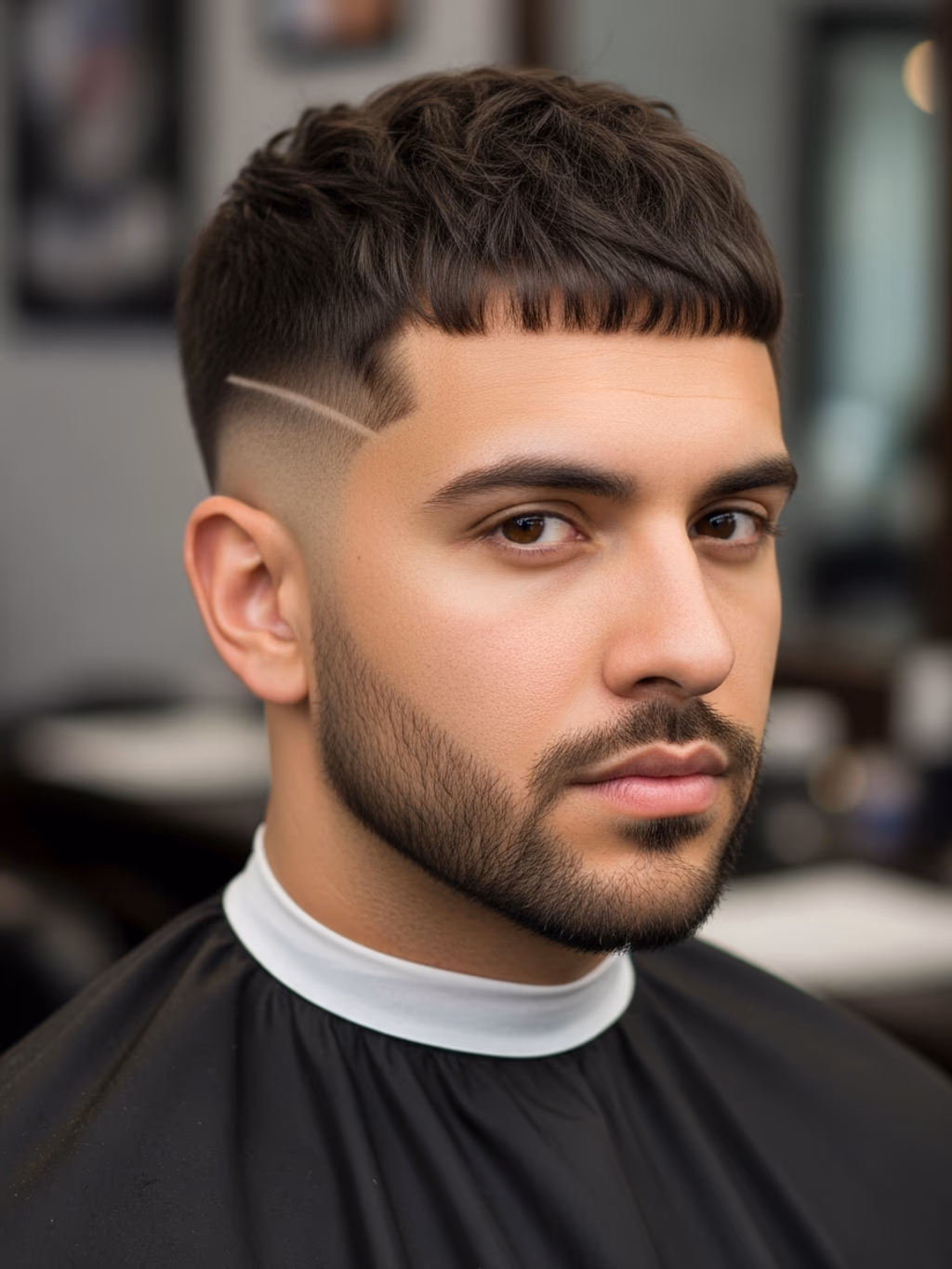 Modern Textured Fringe 2026 hairstyle for men 2026 — textured fringe variation, best for square jaws and athletic builds, modern barbering by Master Stylist Jessica Hamilton