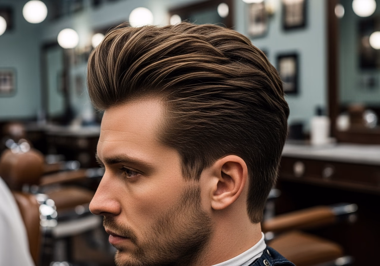 Thick Hair Haircuts for Men 2026 - Blowout with Internal Thinning