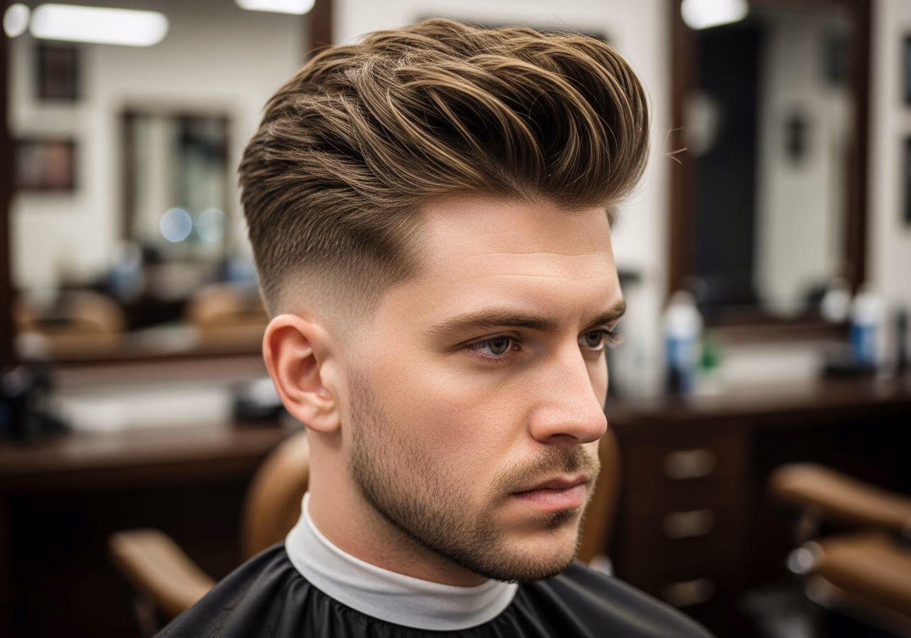 Thick Hair Haircuts for Men 2026 - Hybrid Undercut with Heavy Texturing