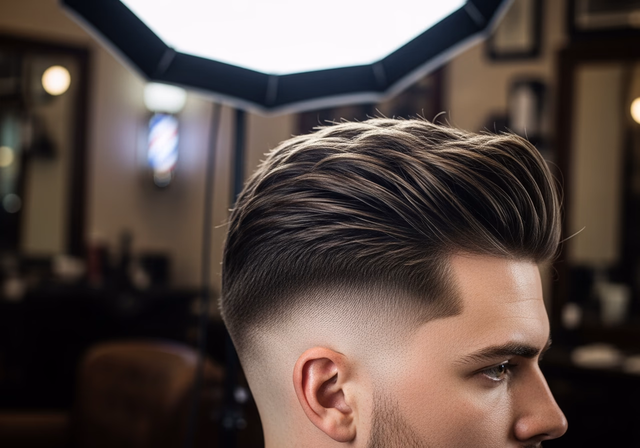 Thick Hair Haircuts for Men 2026 - Side Volume Taper with Texturing